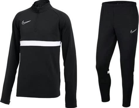 nike dry academy trainingspak zwart wit|Nike Academy Dri.